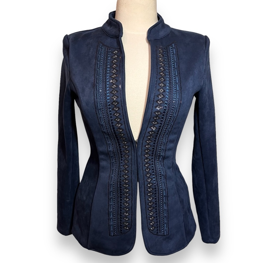 Vintage Hand Beaded Blazer